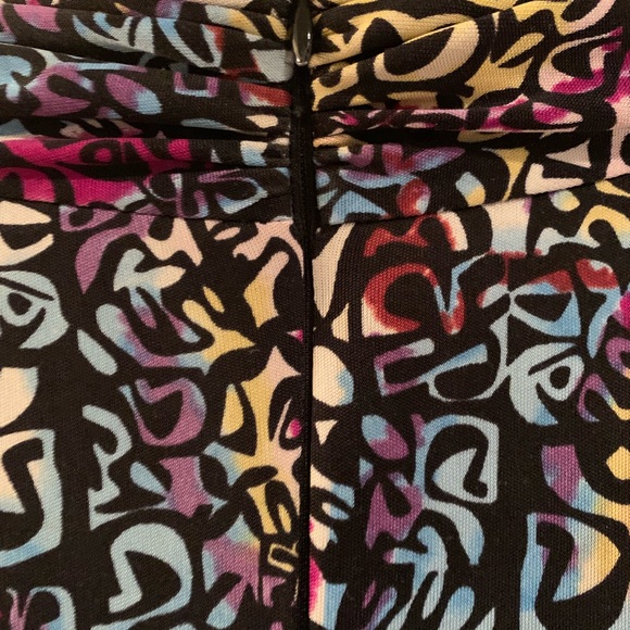 EUC Catherine Malandrino print wrap dress - Picture 6 of 7
